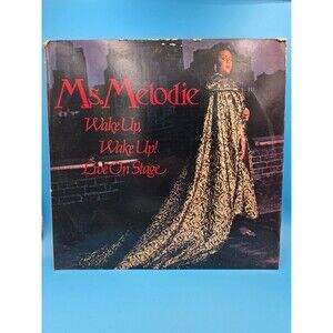 Ms. Melodie - Wake Up, Wake Up! / Live on Stage [1989 Used Vinyl Record Single